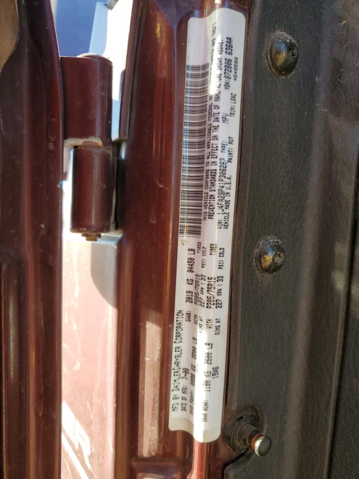 2001 Jeep Wrangler / Tj Se VIN: 1J4FA29P41P306267 Lot: 91382645