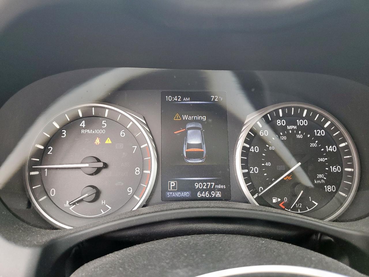 2018 Infiniti Q50 Luxe VIN: JN1EV7AP8JM592420 Lot: 92949065