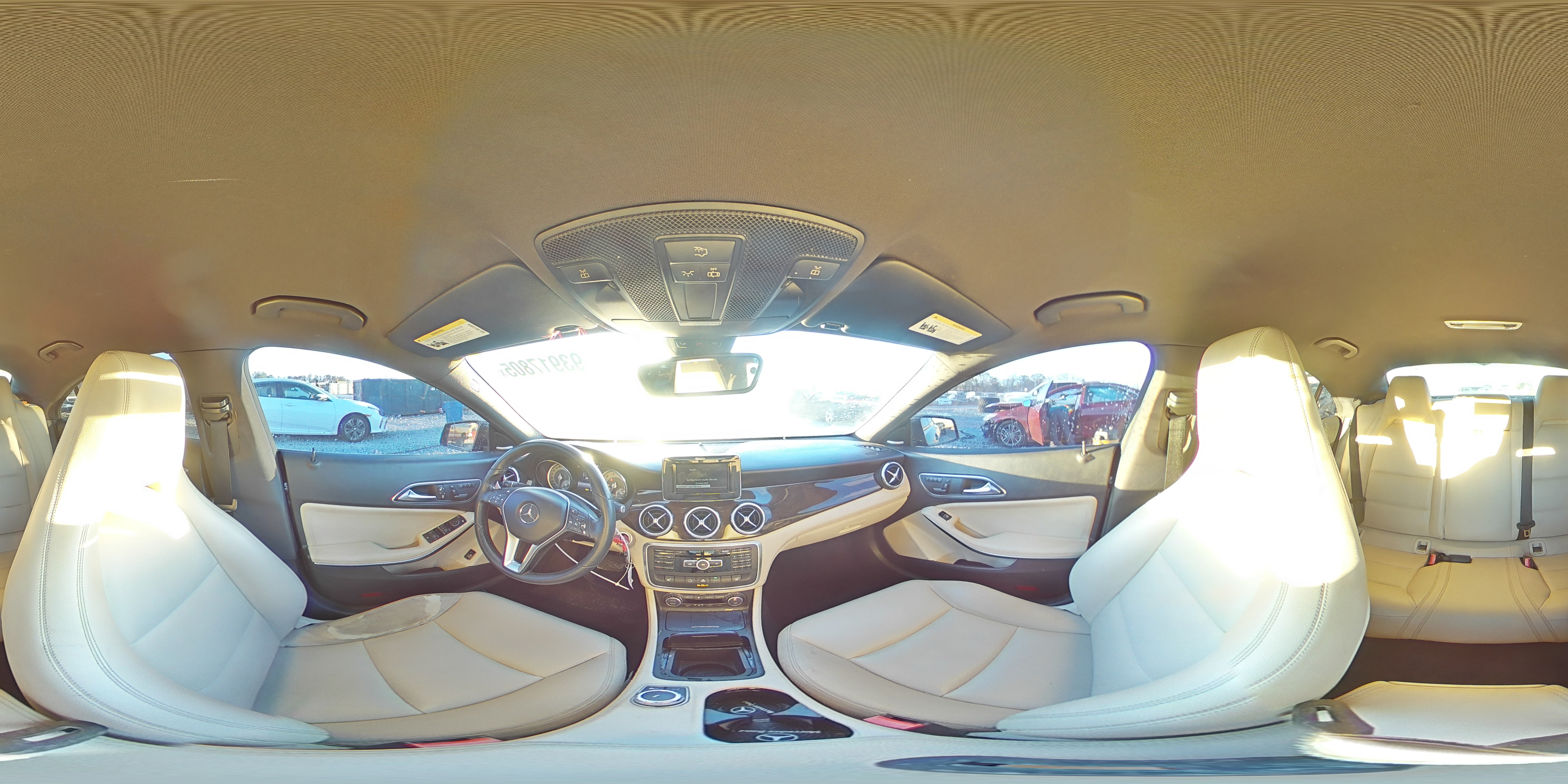 2014 Mercedes-Benz Cla 250 VIN: WDDSJ4EB1EN038554 Lot: 93917805