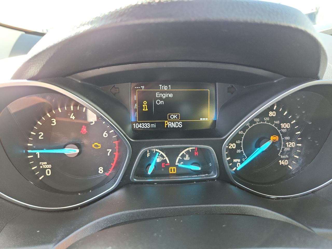 2017 Ford Escape S VIN: 1FMCU0F78HUB65137 Lot: 90642925