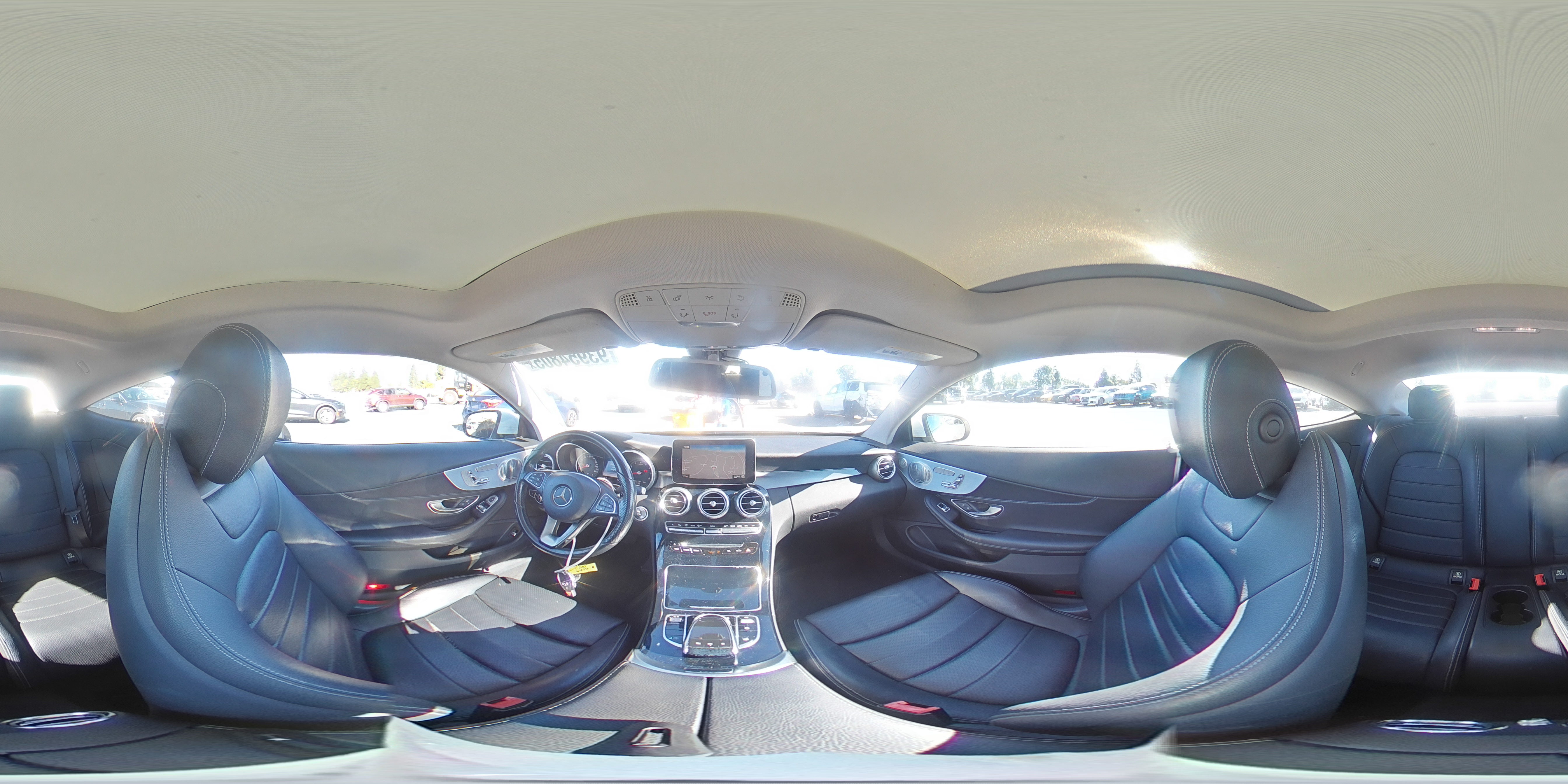 2017 Mercedes-Benz C 300 VIN: WDDWJ4JB6HF407771 Lot: 93954805