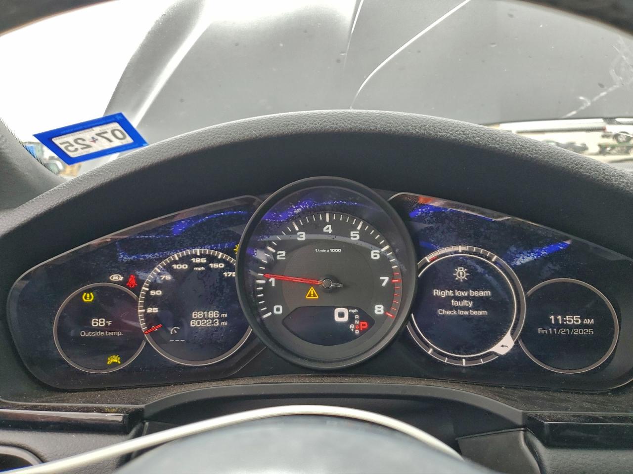 2021 Porsche Cayenne Coupe VIN: WP1BA2AY6MDA40957 Lot: 91220985