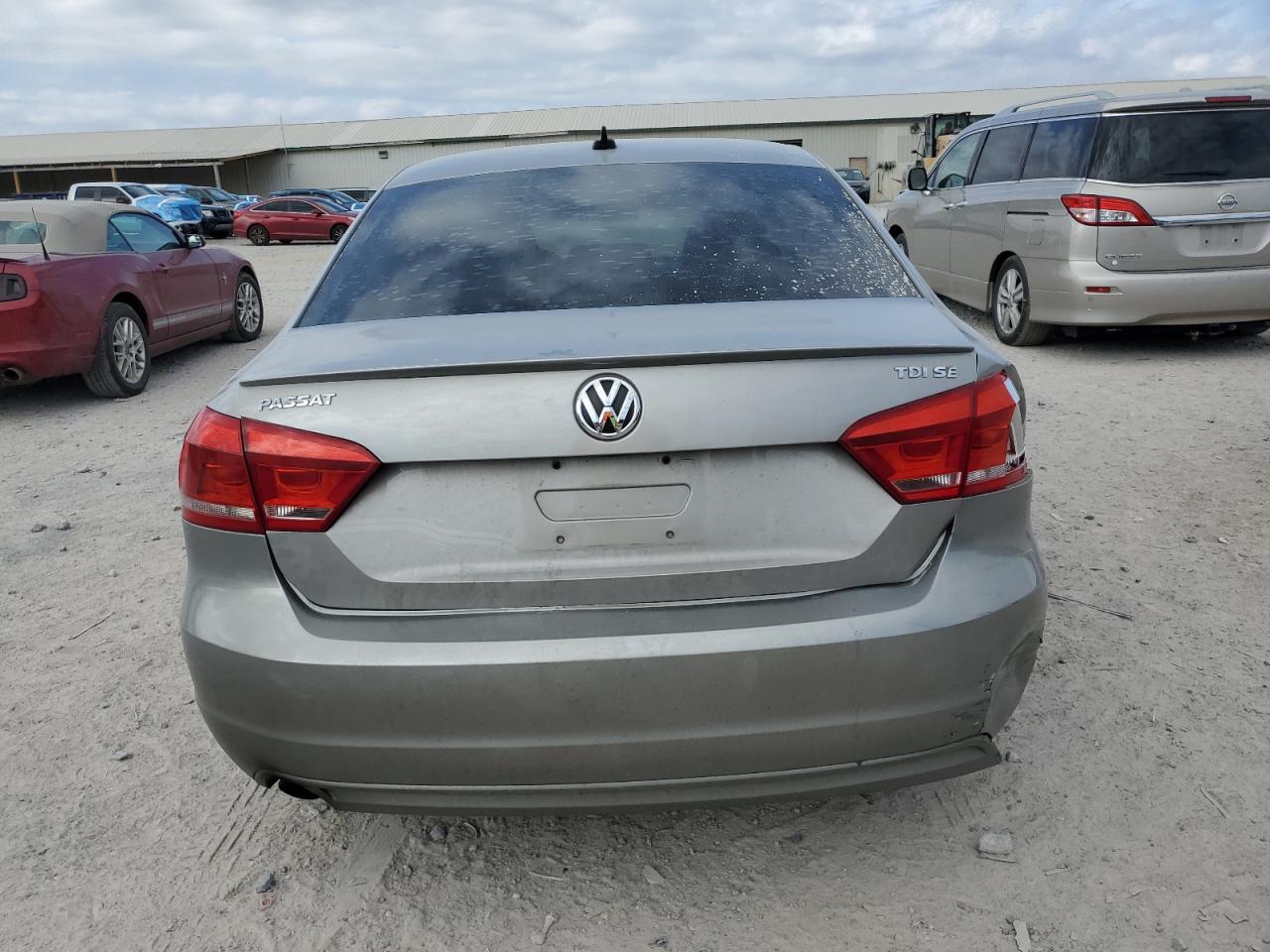 2012 Volkswagen Passat Se VIN: 1VWBN7A35CC099586 Lot: 92953105