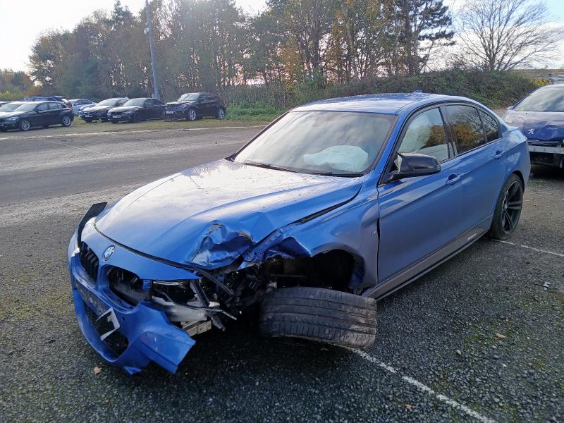 2017 BMW 3 SERIES 330D M SPORT 4DR STEP AUTO for sale at Copart SANDTOFT