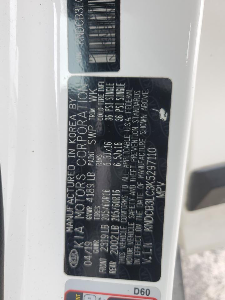 2019 Kia Niro Fe VIN: KNDCB3LC3K5297110 Lot: 92128015