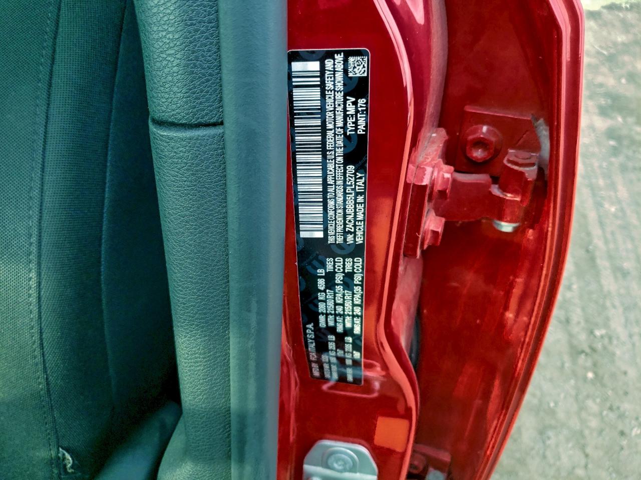 2020 Jeep Renegade Latitude VIN: ZACNJBBB5LPL52709 Lot: 93724405