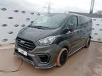 2023 FORD TRANSIT CUSTOM 2.0 ECOBLUE 170PS LOW ROOF D/CAB LIMITED VAN AUTO for sale at Copart BRISTOL