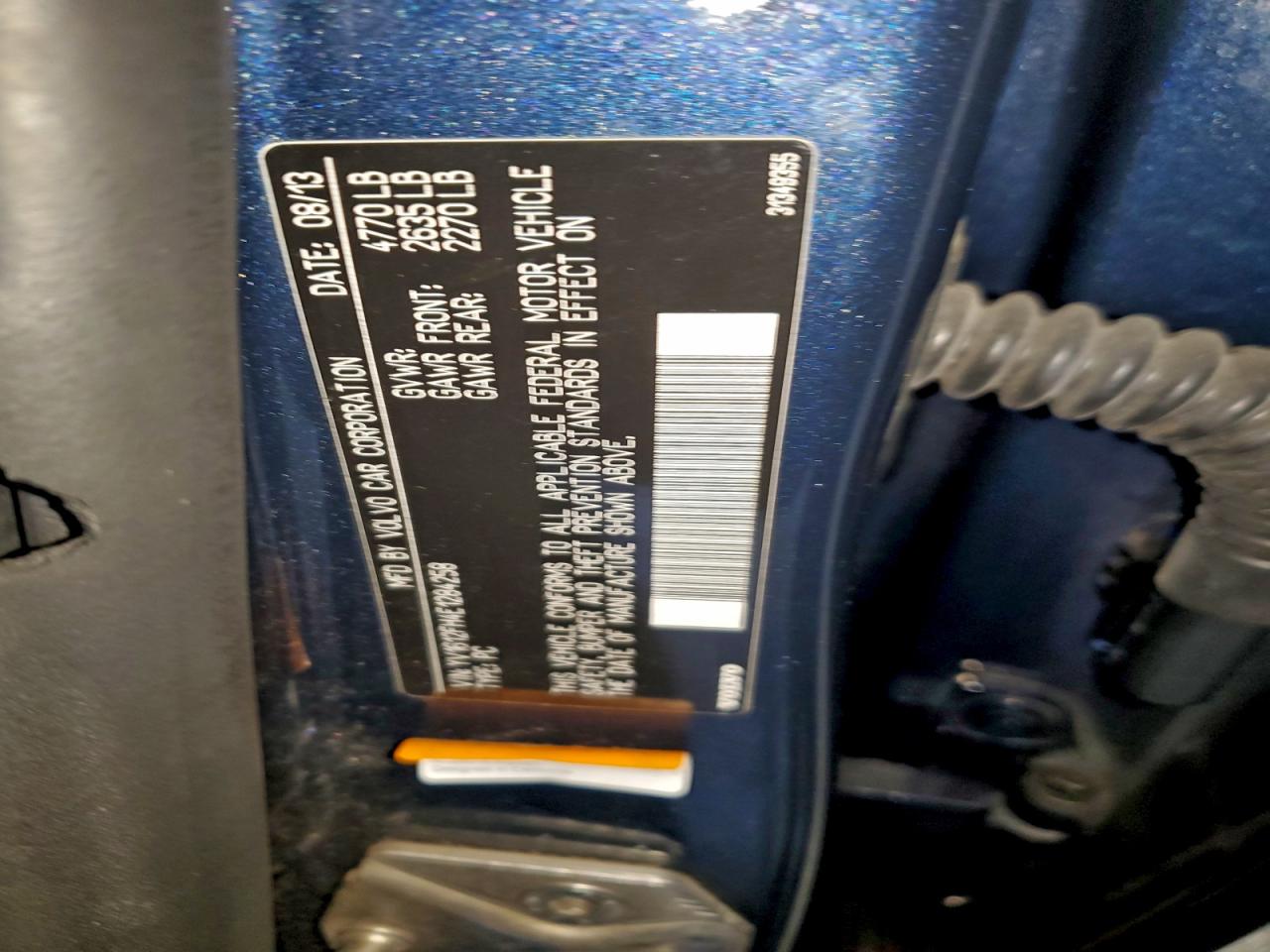 2014 Volvo S60 T5 VIN: YV1612FH4E1284258 Lot: 93188925