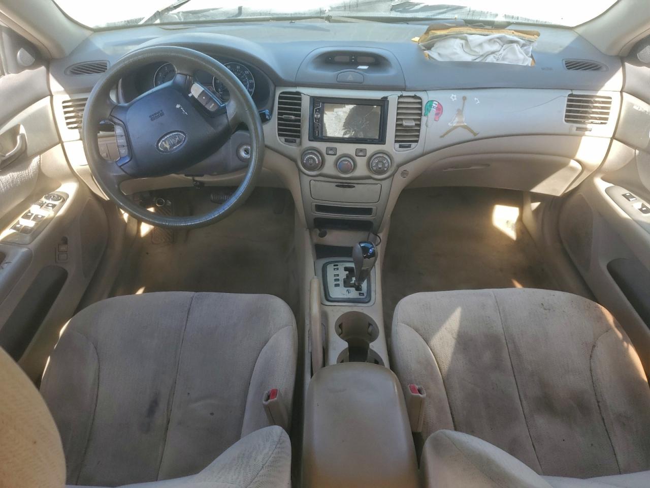 2007 Kia Optima Lx VIN: KNAGE123075093495 Lot: 94385435