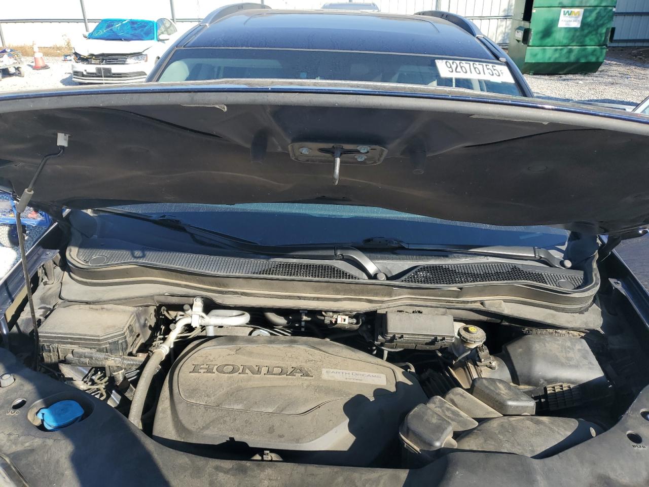 2017 Honda Pilot Elite VIN: 5FNYF6H05HB056084 Lot: 92676755