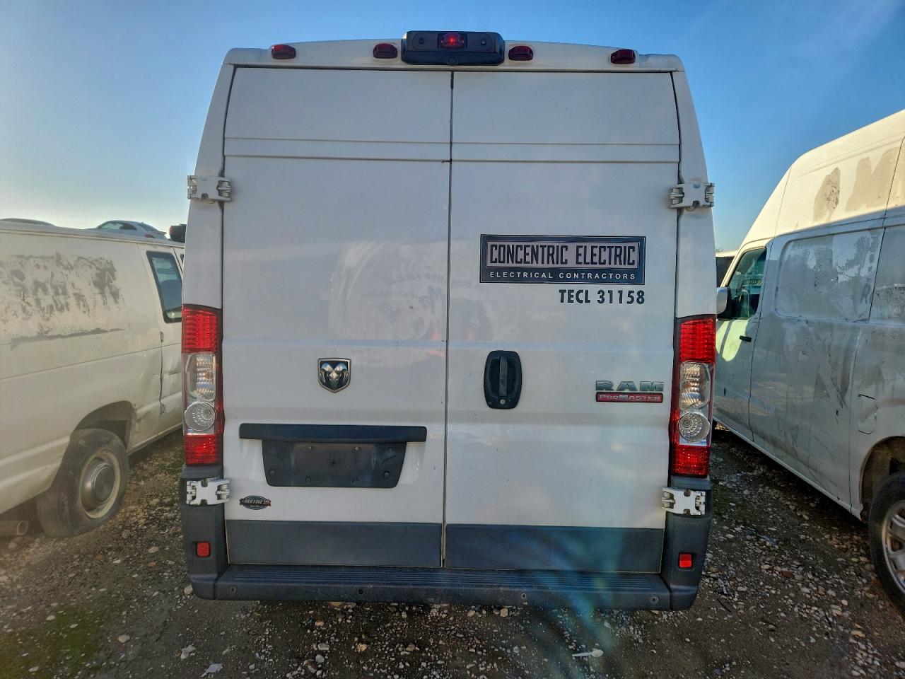 2016 Ram Promaster 2500 2500 High VIN: 3C6TRVDG1GE117201 Lot: 94086625