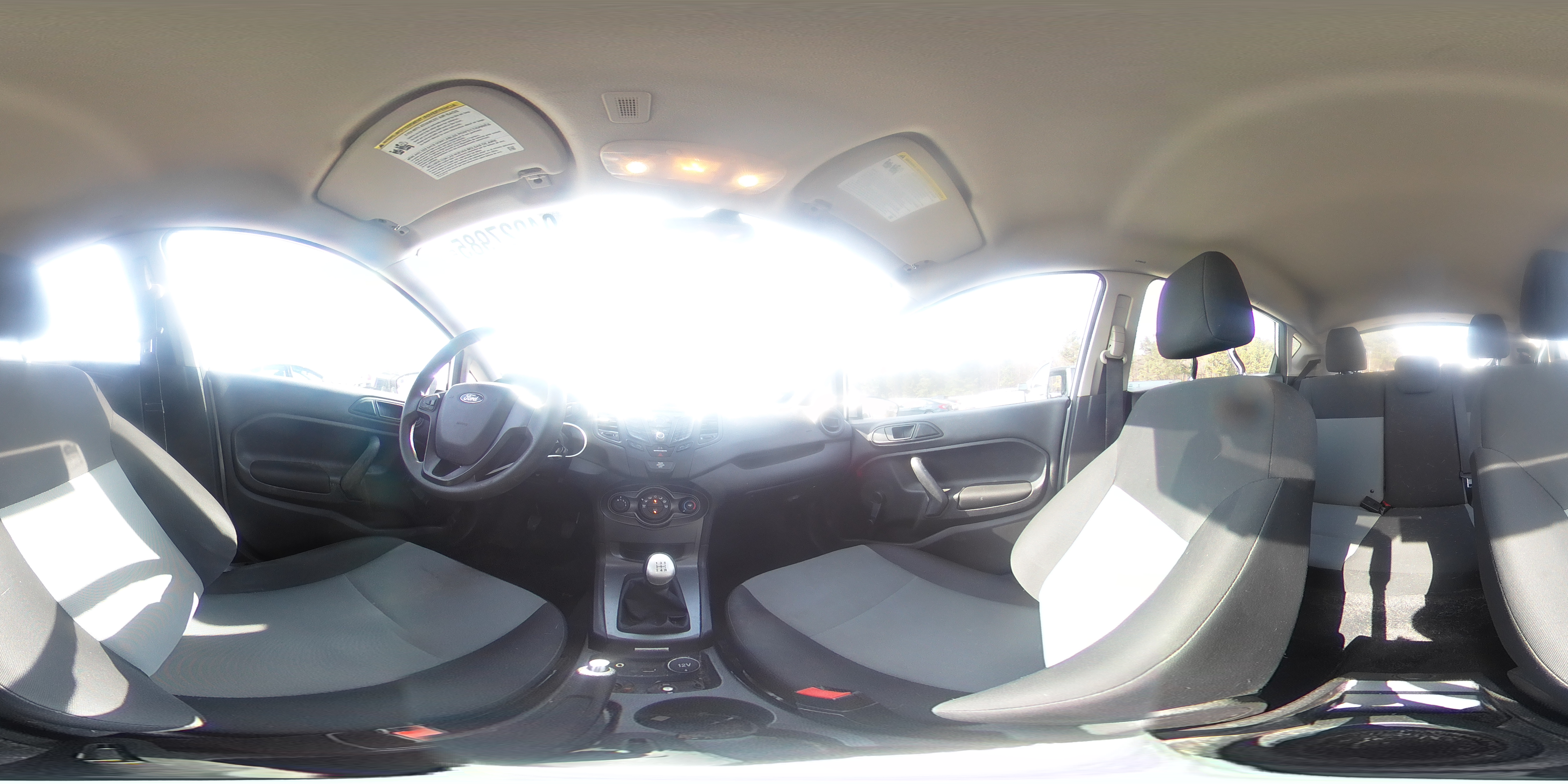 2017 Ford Fiesta S VIN: 3FADP4TJ7HM163929 Lot: 94027985