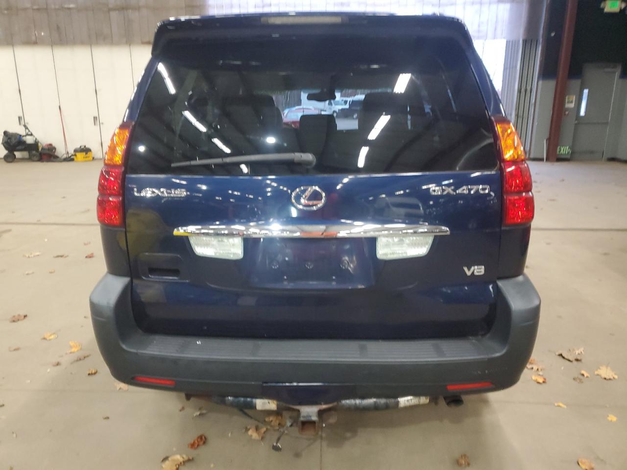 2006 Lexus Gx 470 VIN: JTJBT20X660110937 Lot: 91865635
