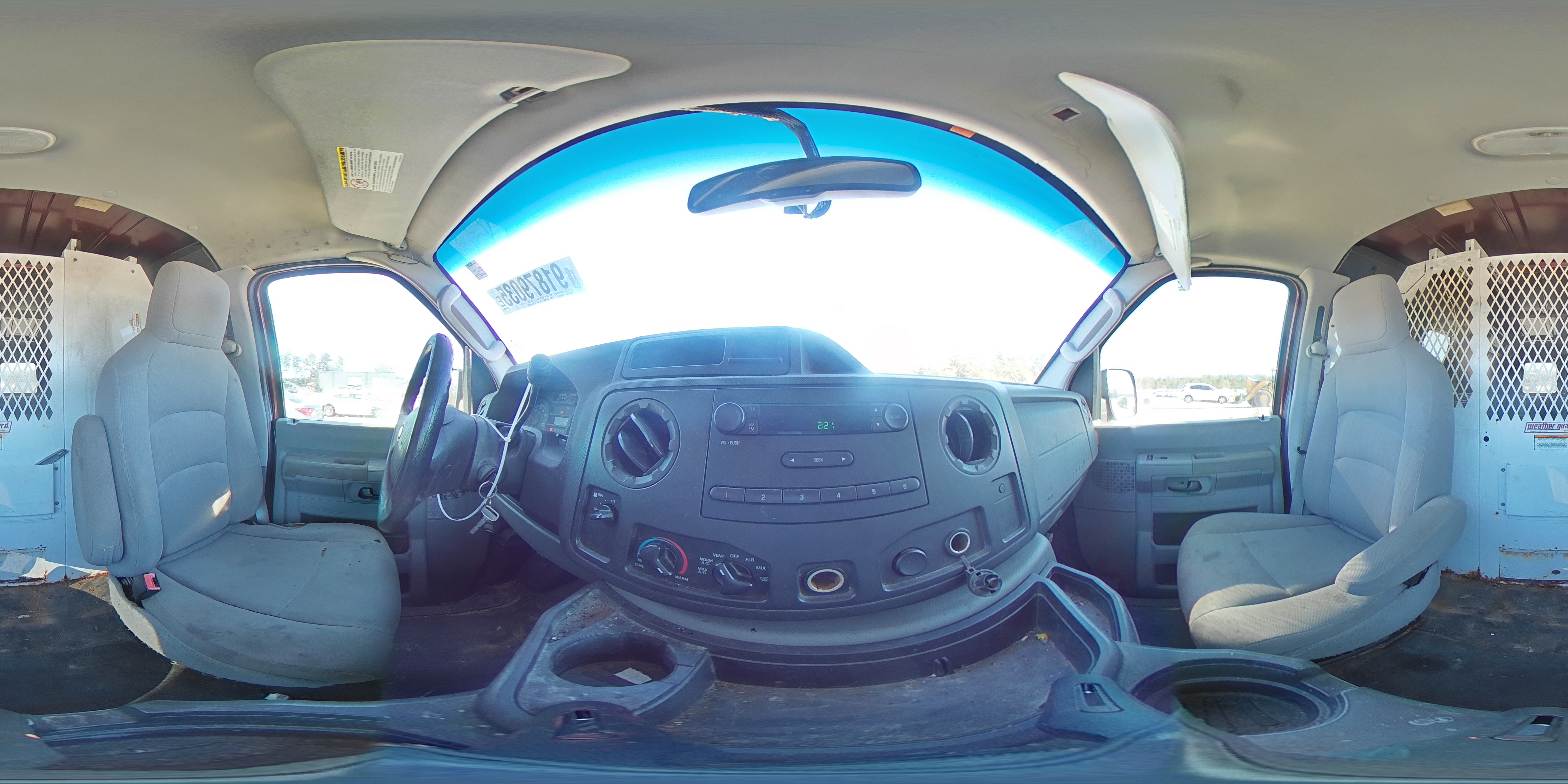 2009 Ford Econoline E150 Van VIN: 1FTNE14WX9DA55556 Lot: 91879035