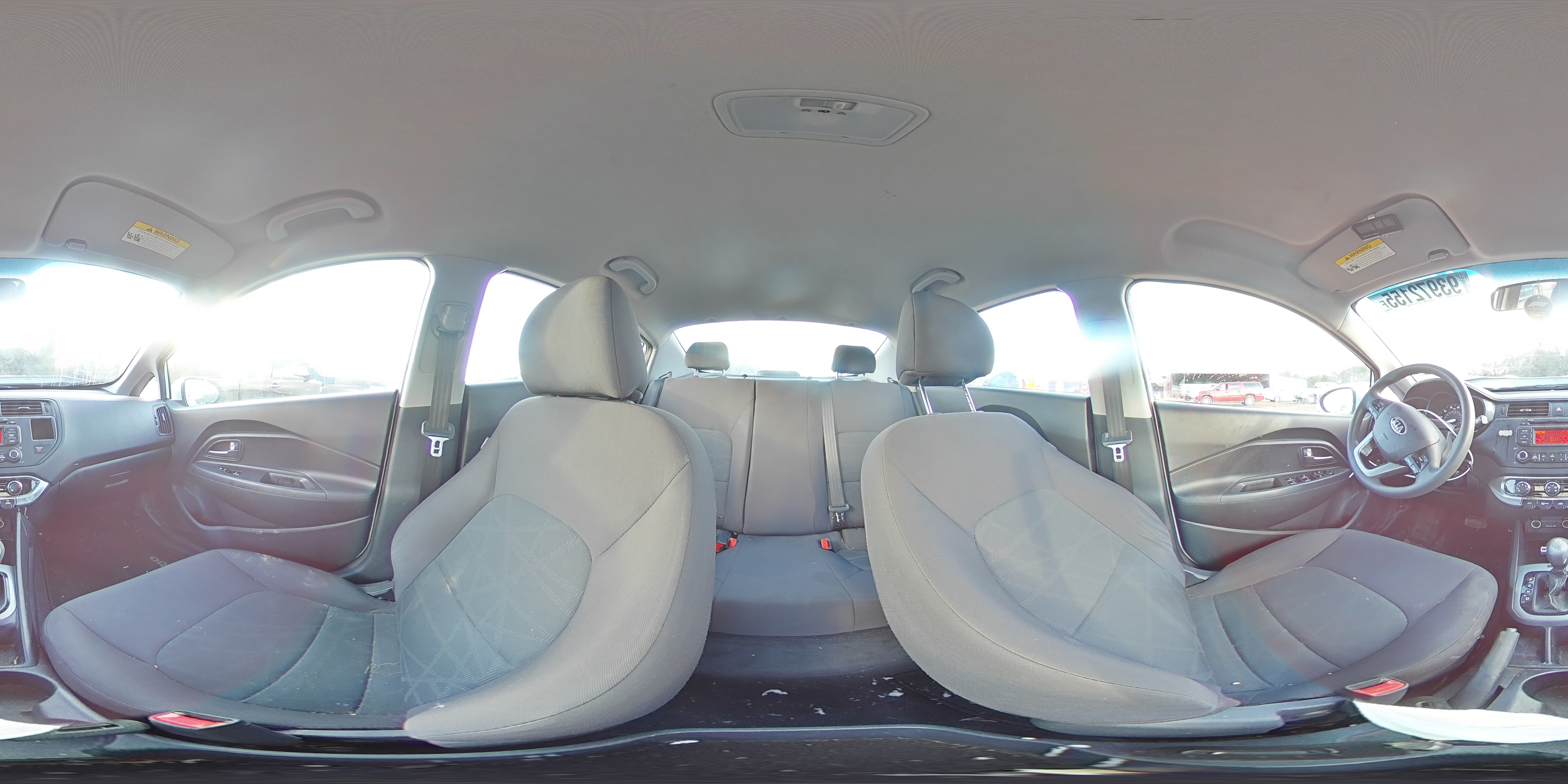 2013 Kia Rio Lx VIN: KNADM4A37D6217714 Lot: 93972155