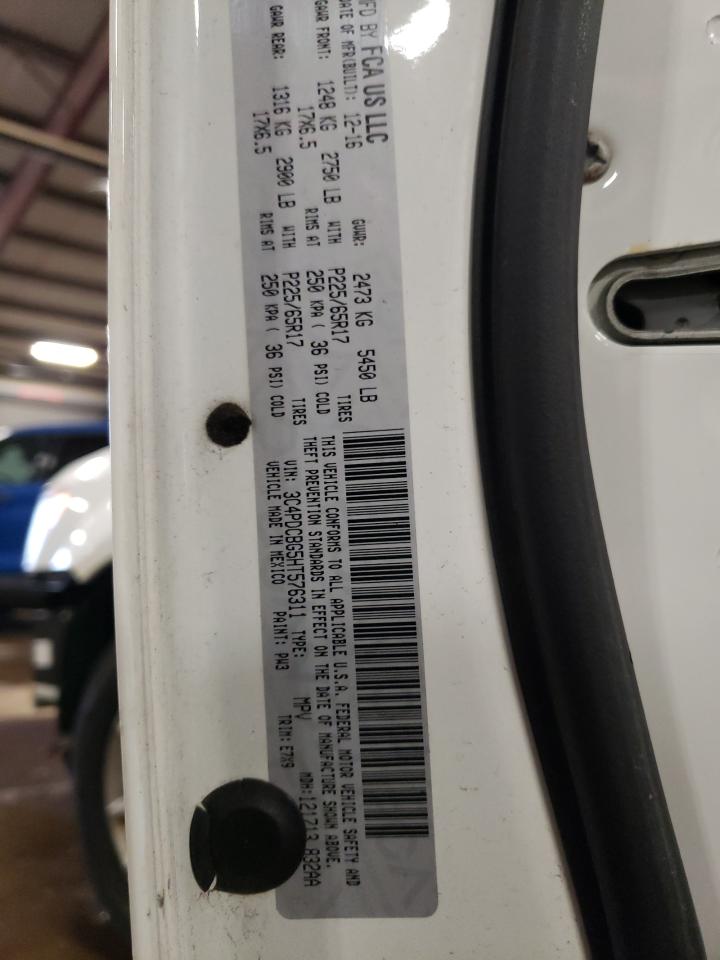 2017 Dodge Journey Sxt VIN: 3C4PDCBG5HT576311 Lot: 93126335