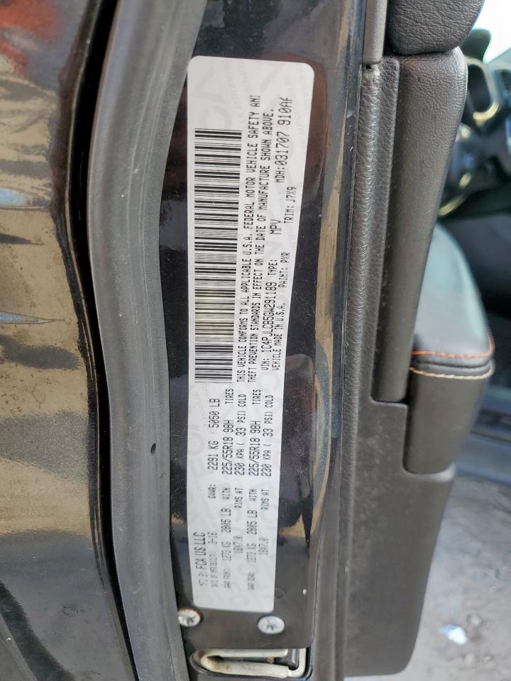 2016 Jeep Cherokee Latitude VIN: 1C4PJLCB5GW291189 Lot: 92082895