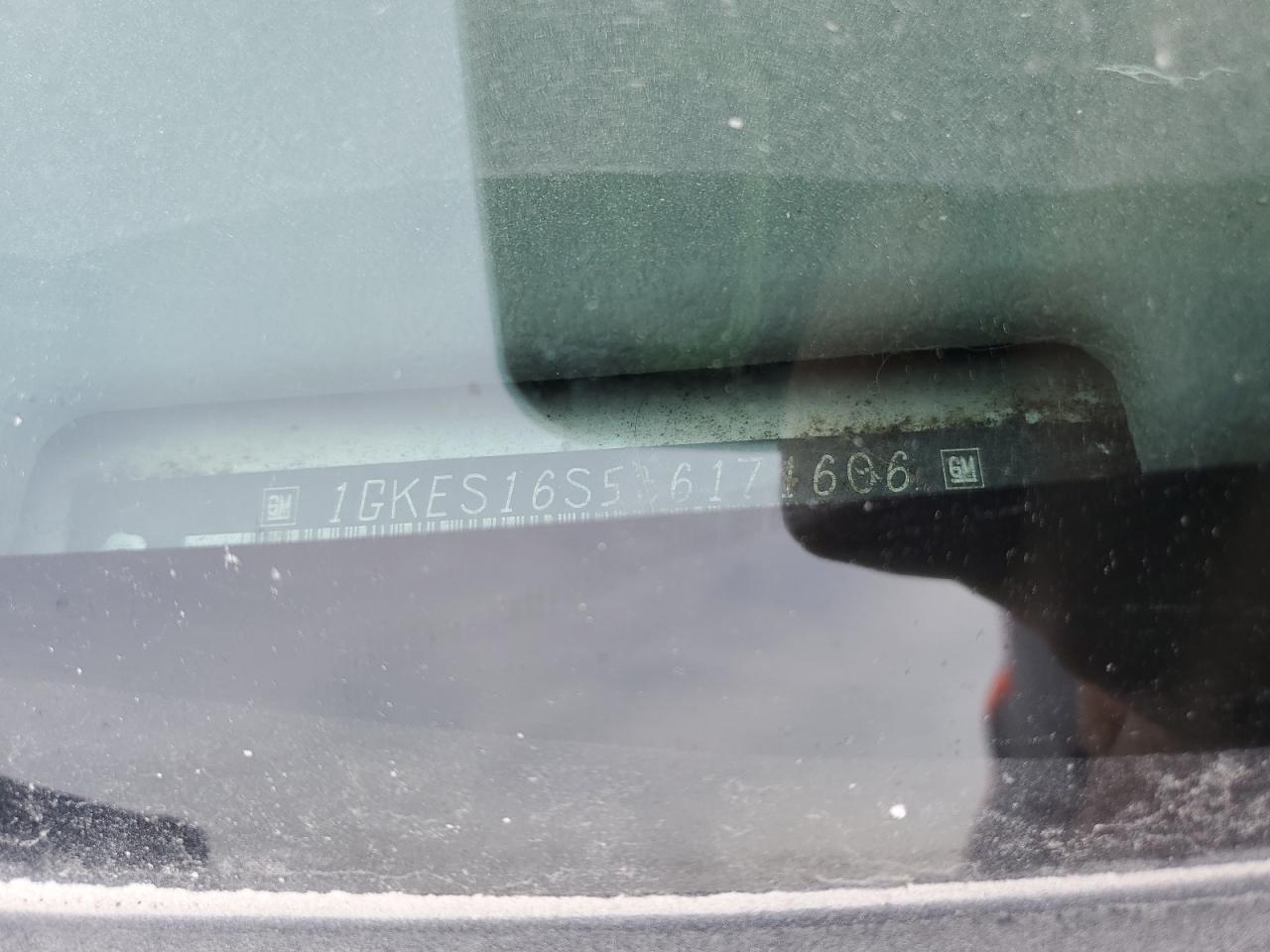 2003 GMC Envoy Xl VIN: 1GKES16S536171606 Lot: 92496625