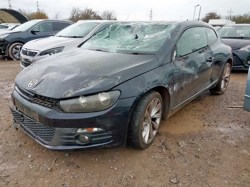 2013 VOLKSWAGEN SCIROCCO 2.0 TDI BLUEMOTION TECH GT 3DR [NAV/LEATHER] for sale at Copart BRISTOL
