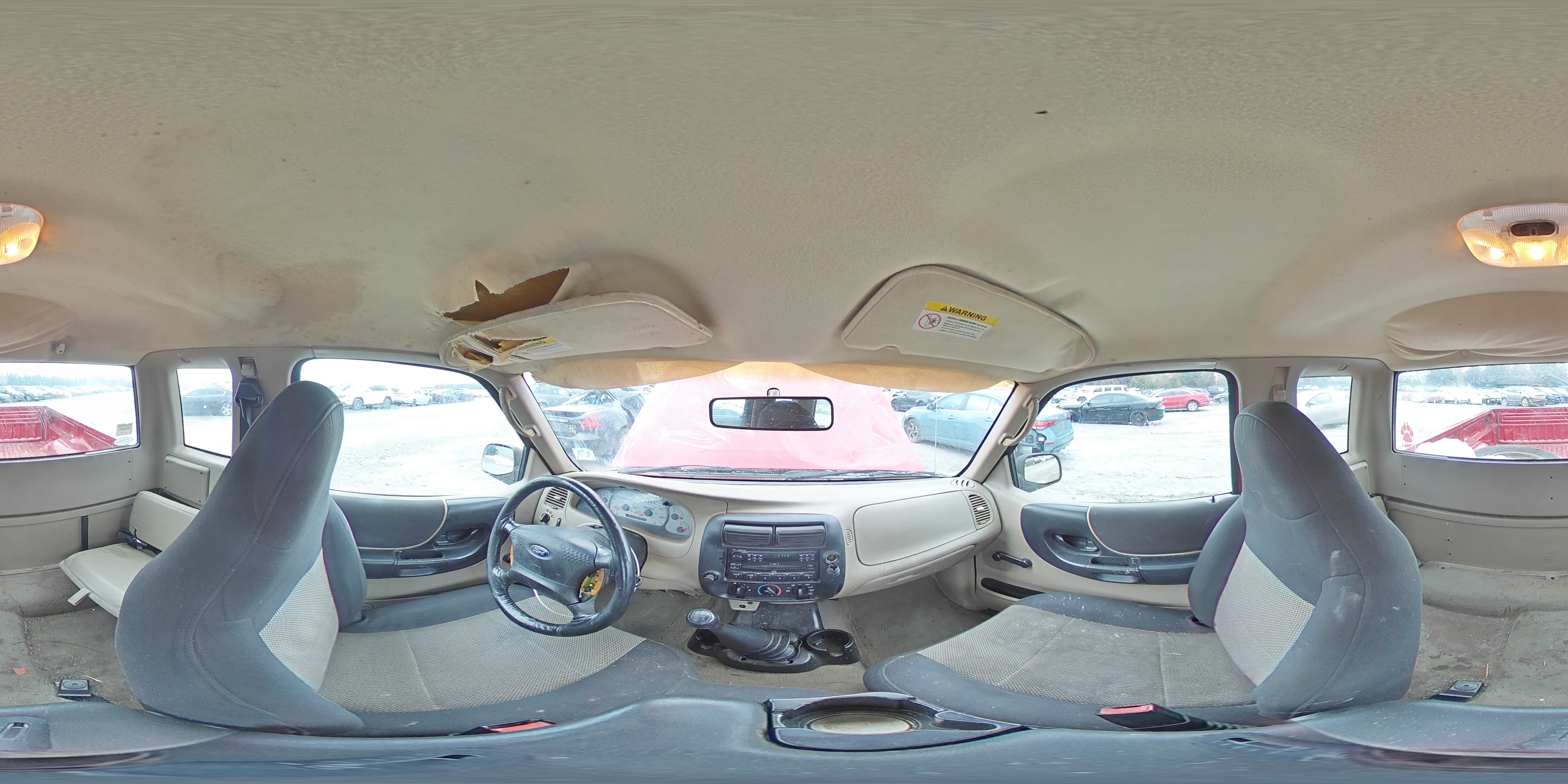 2003 Ford Ranger Super Cab VIN: 1FTYR14U73PB62974 Lot: 91010055