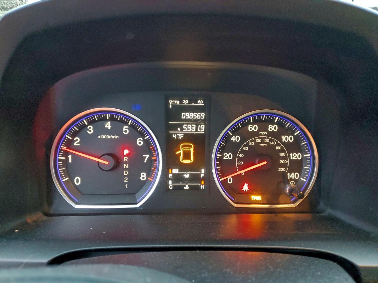 2008 Honda Cr-V Exl VIN: JHLRE48718C022670 Lot: 94278285