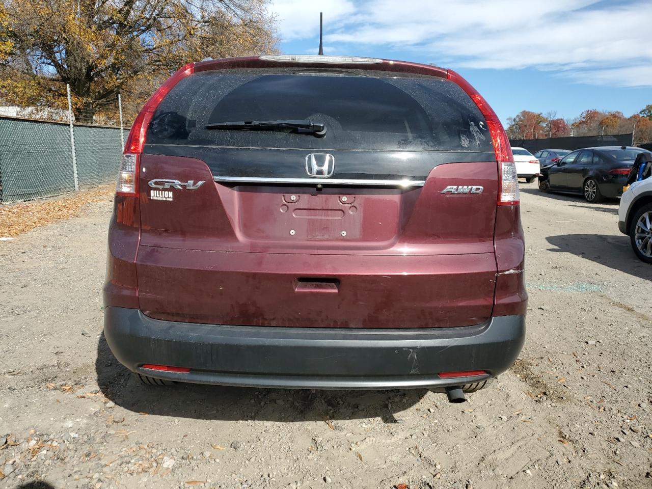 2014 Honda Cr-V Exl VIN: 5J6RM4H74EL106620 Lot: 91136045
