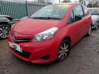 2012 TOYOTA YARIS 1.33 VVT-I TR 3DR for sale at Copart WOLVERHAMPTON
