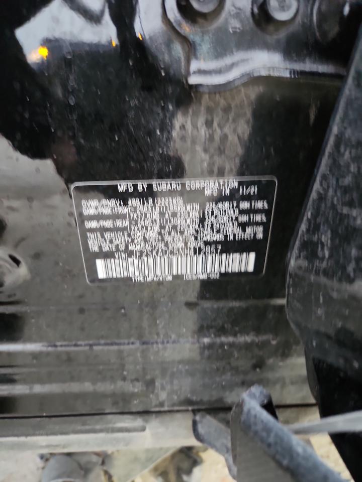 2022 Subaru Forester Premium VIN: JF2SKADC5NH412857 Lot: 93513925