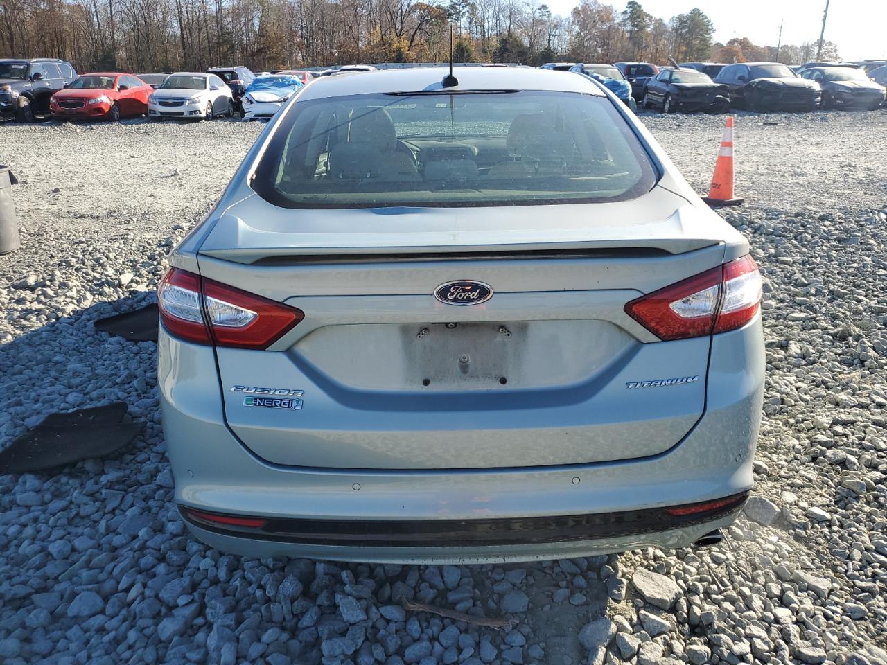 2014 Ford Fusion Titanium Phev VIN: 3FA6P0SUXER324513 Lot: 91725665