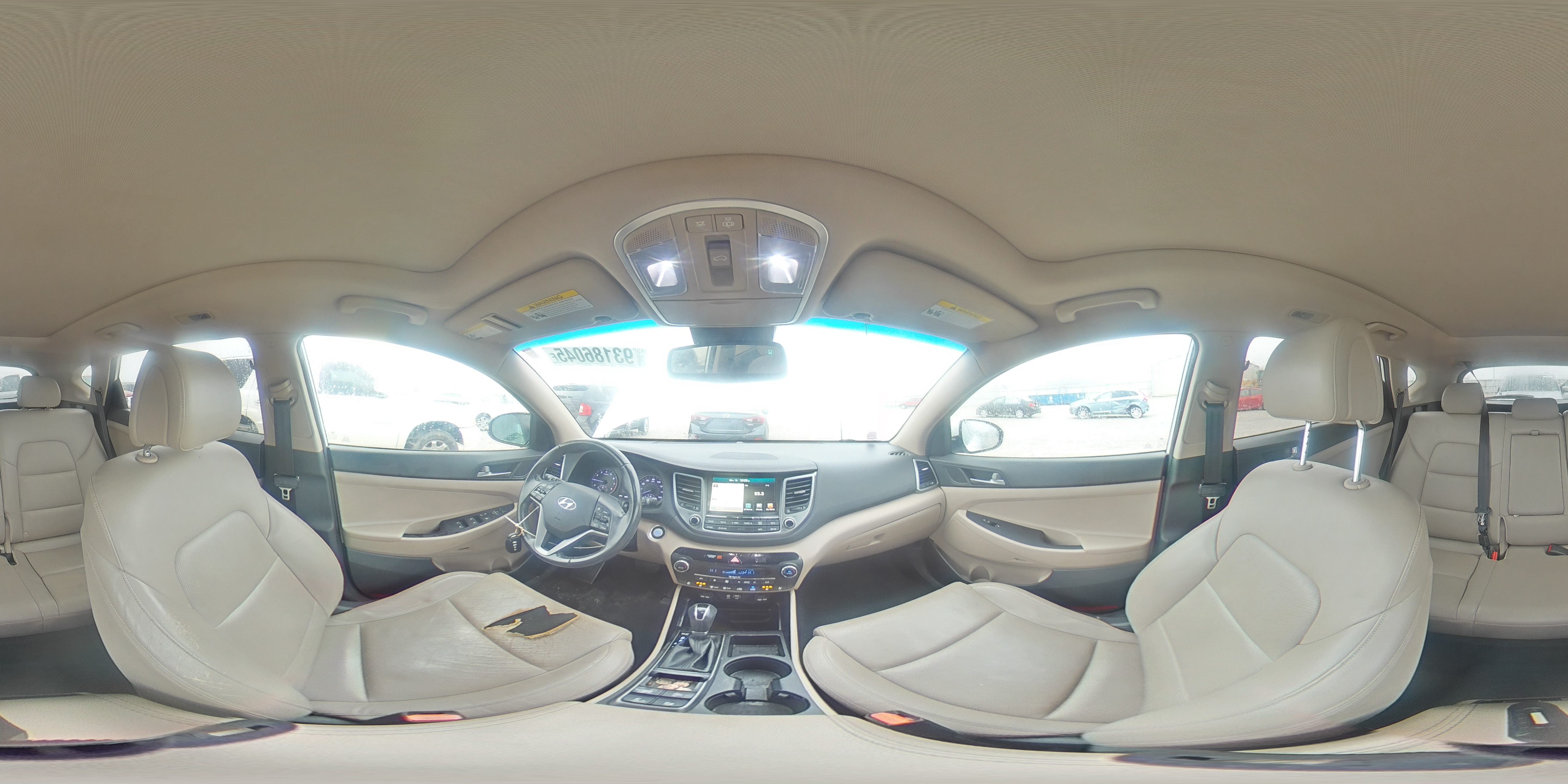 2017 Hyundai Tucson Limited VIN: KM8J3CA27HU279931 Lot: 93186045