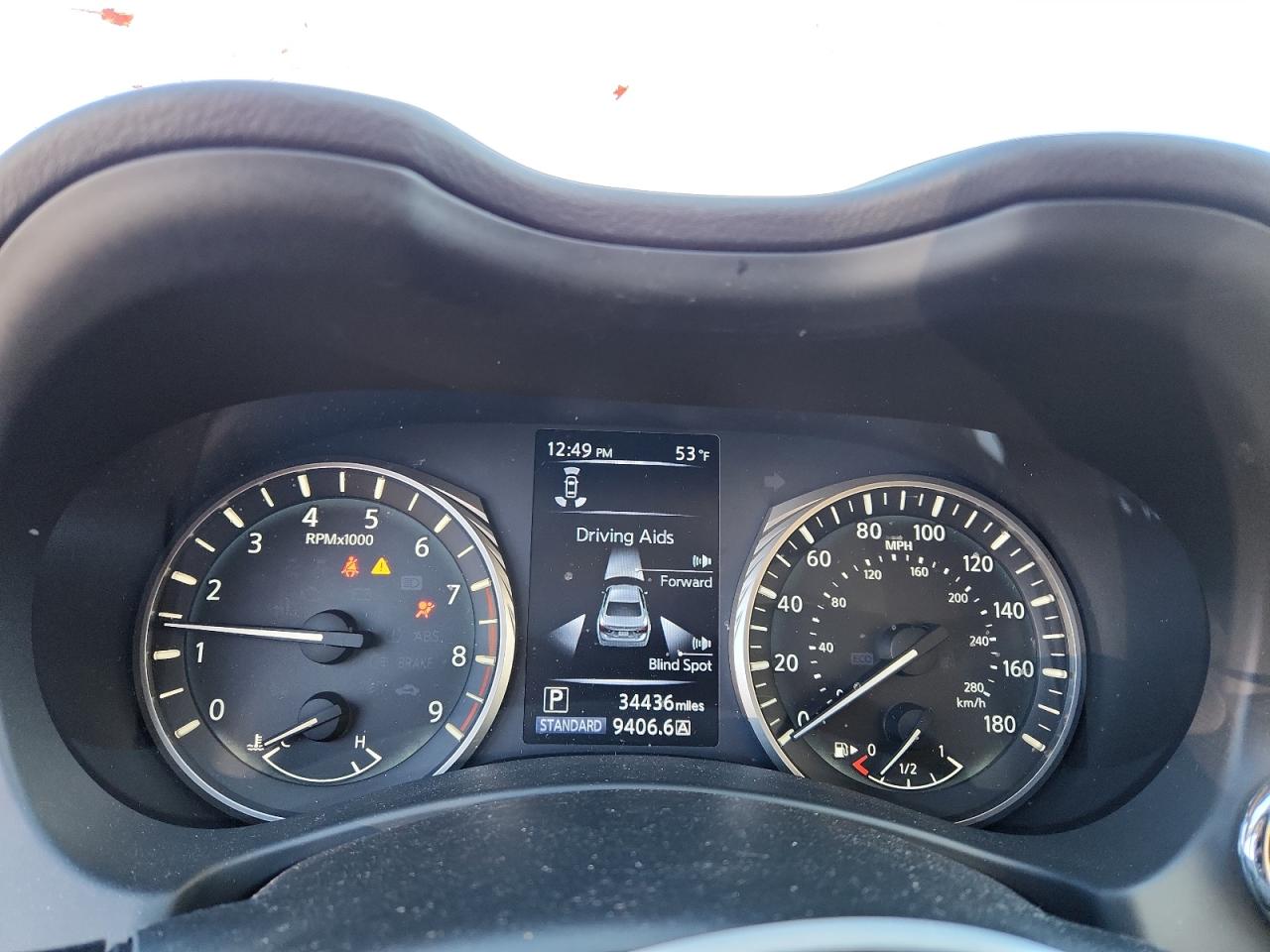 2019 Infiniti Q50 Luxe VIN: JN1EV7AR5KM590126 Lot: 92250745