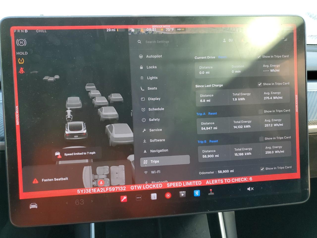 2020 Tesla Model 3 VIN: 5YJ3E1EA2LF597132 Lot: 93011845