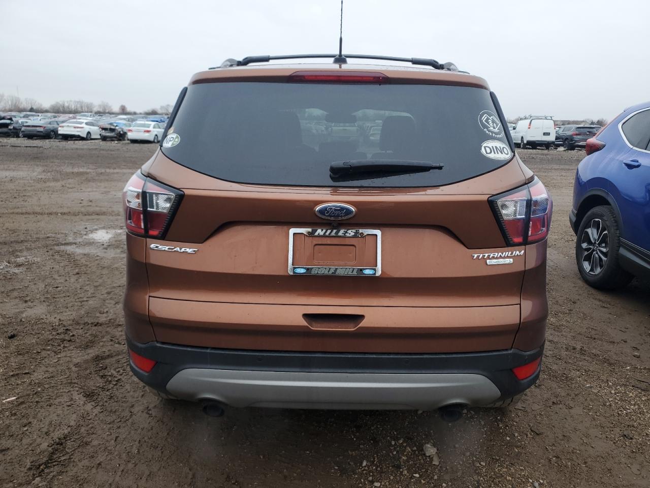 2017 Ford Escape Titanium VIN: 1FMCU0JD5HUC32113 Lot: 93464075