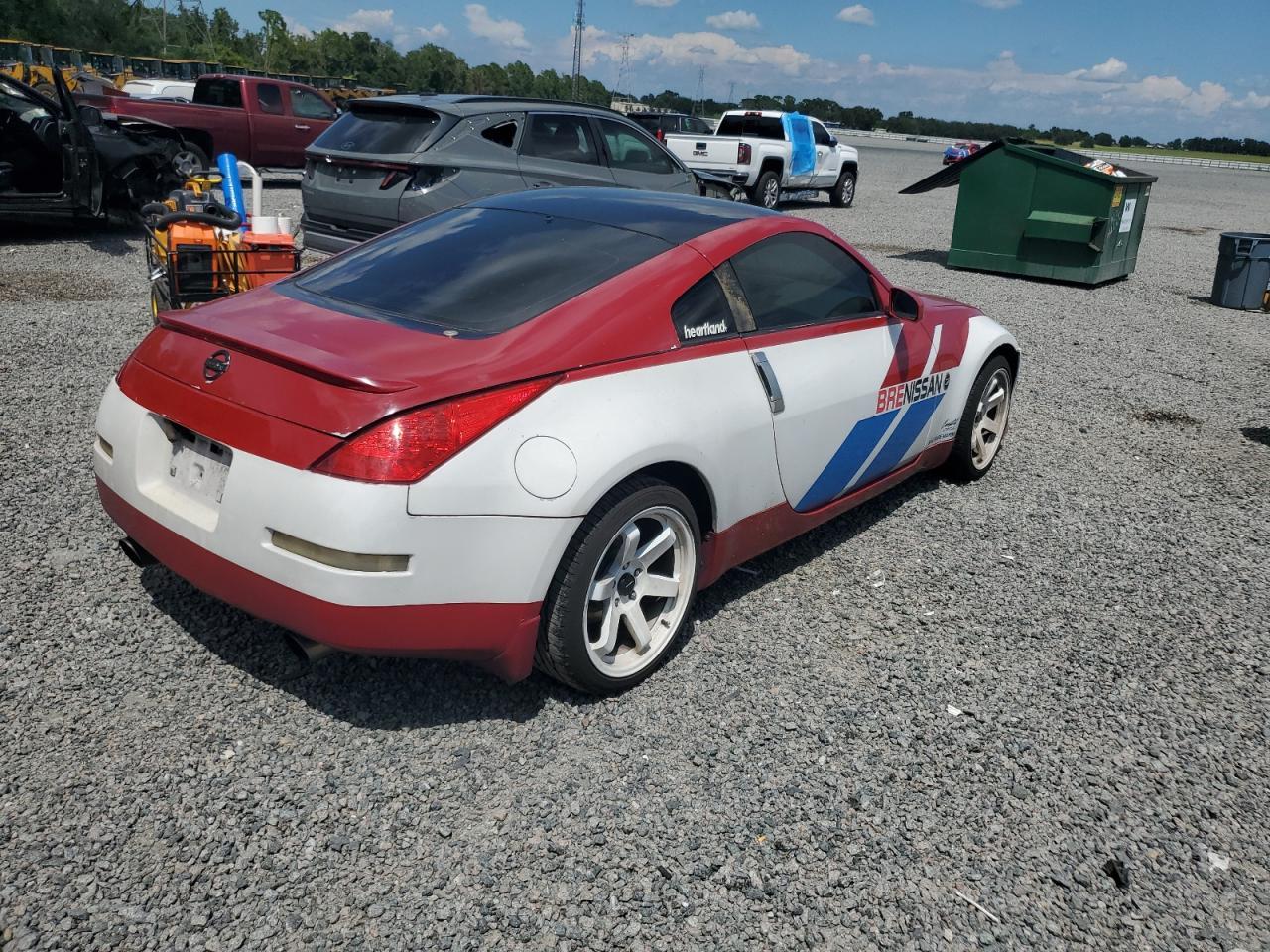 2003 Nissan 350Z Coupe white coupe gas JN1AZ34E83T009441 photo #4
