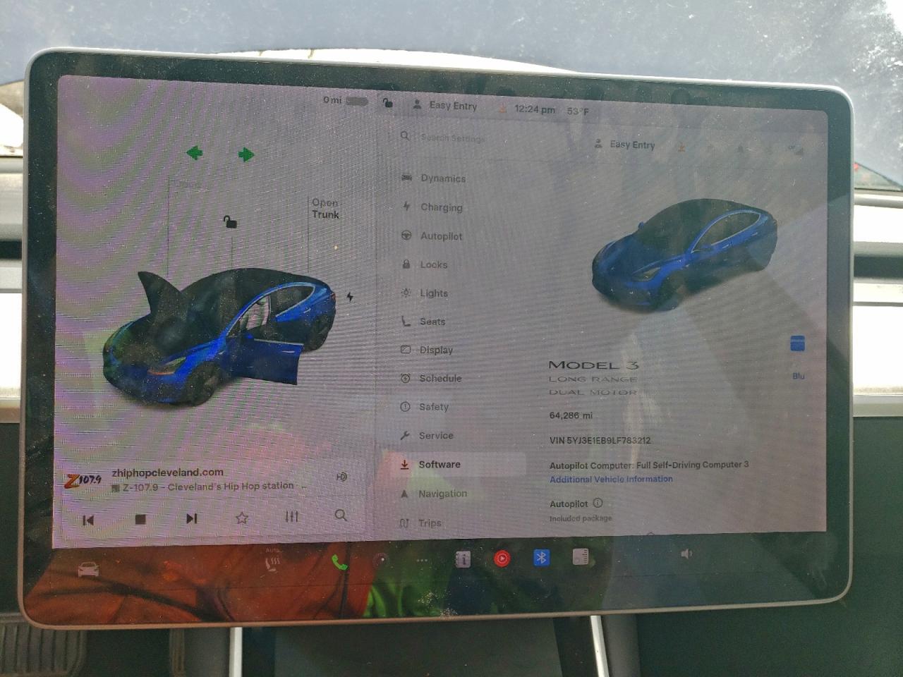 2020 Tesla Model 3 VIN: 5YJ3E1EB9LF783212 Lot: 93492265