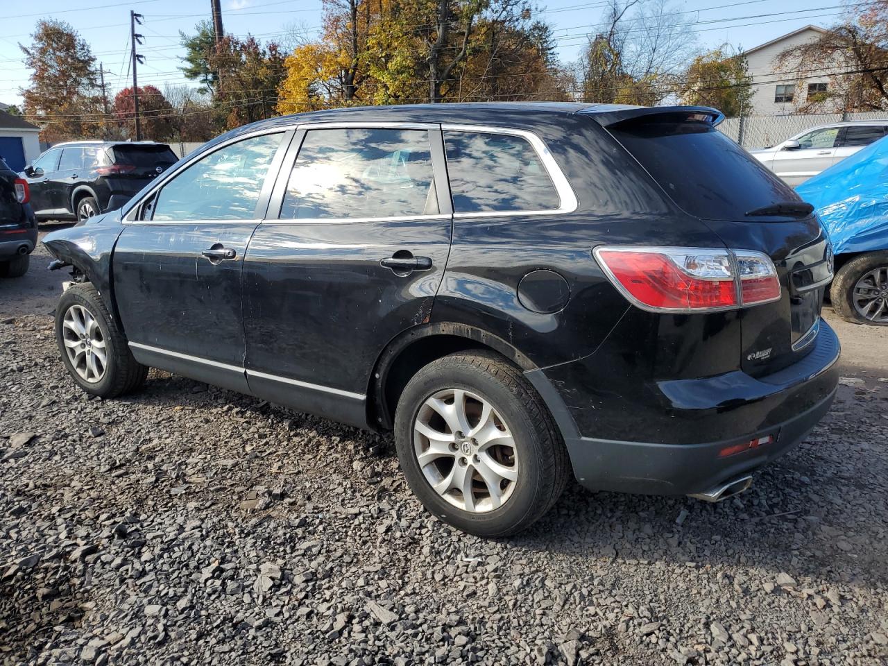 2011 Mazda Cx-9 black suv gas JM3TB3CV3B0326935 photo #3