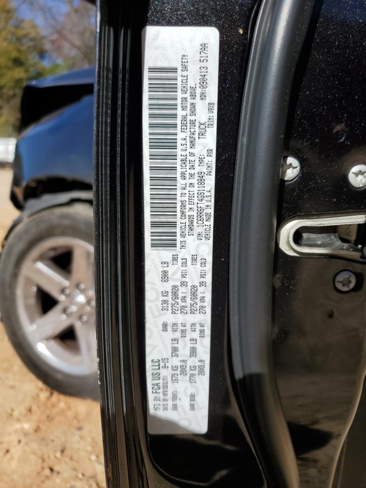 2016 Ram 1500 St VIN: 1C6RR6FT4GS118849 Lot: 92354555