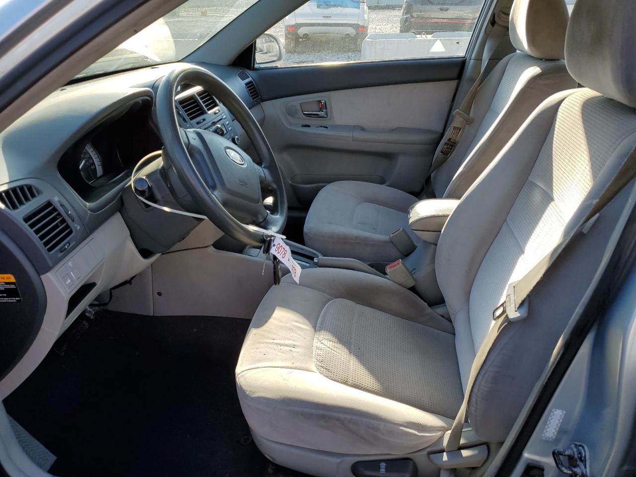 2007 Kia Spectra Ex VIN: KNAFE121175407214 Lot: 91688885