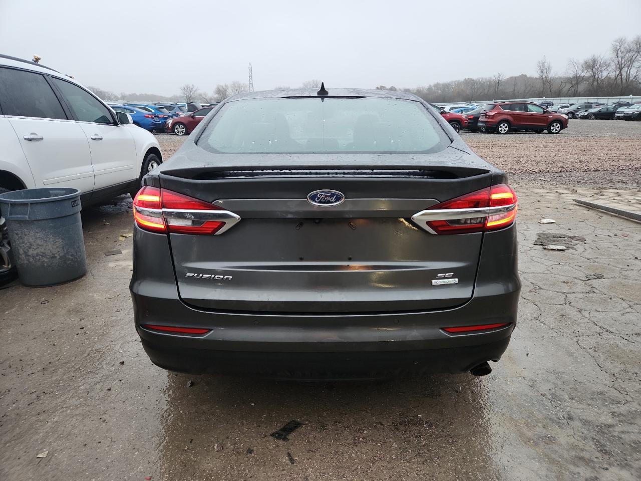 2019 Ford Fusion Se VIN: 3FA6P0HD6KR114445 Lot: 93216935