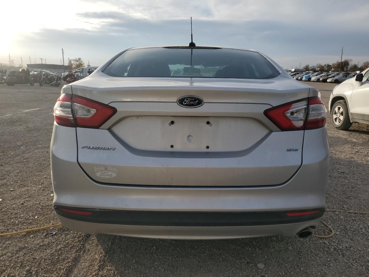 2013 Ford Fusion Se VIN: 3FA6P0H7XDR112419 Lot: 91714685