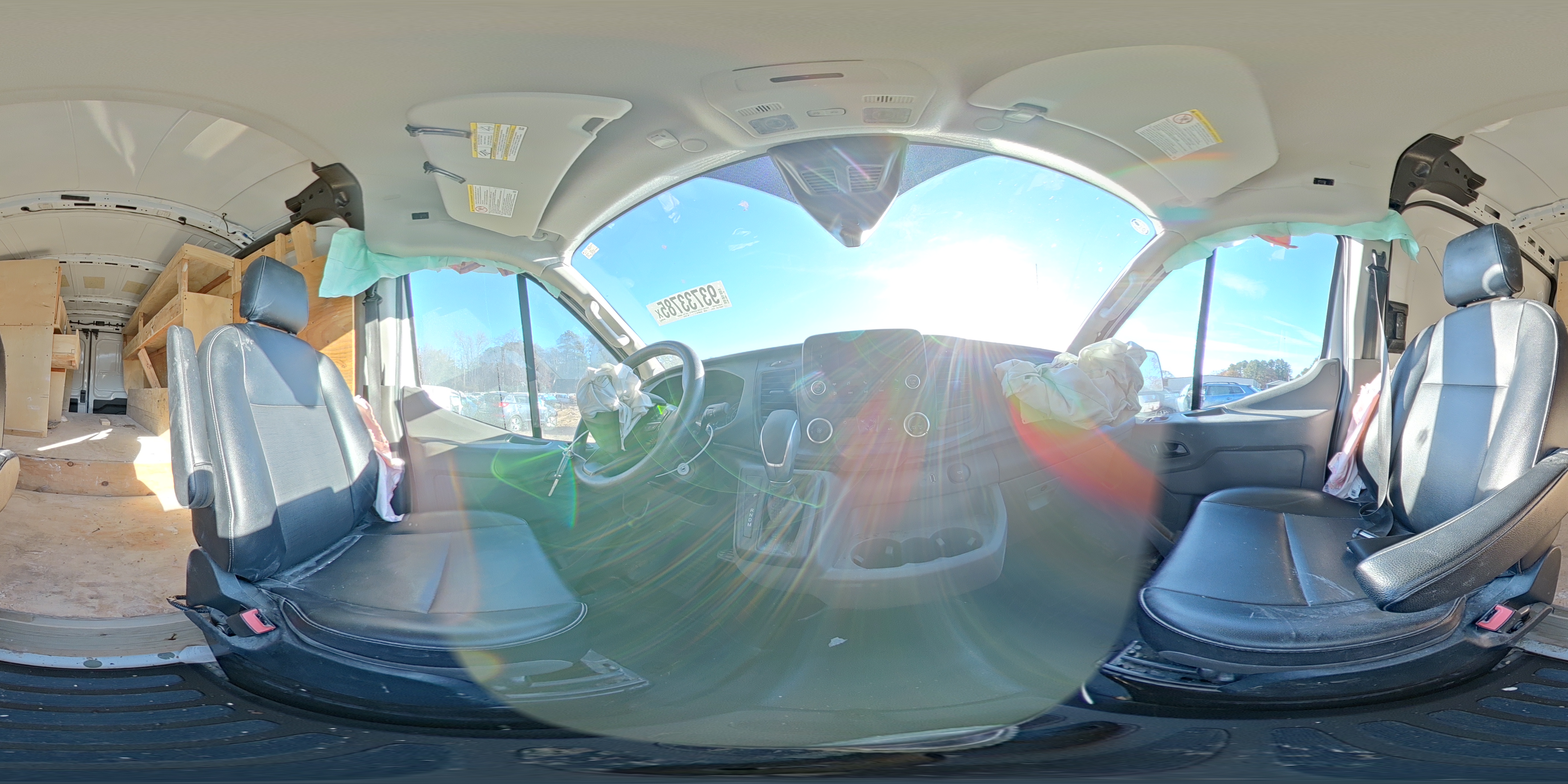 2023 Ford Transit T-250 VIN: 1FTBR1C83PKB15275 Lot: 93733785