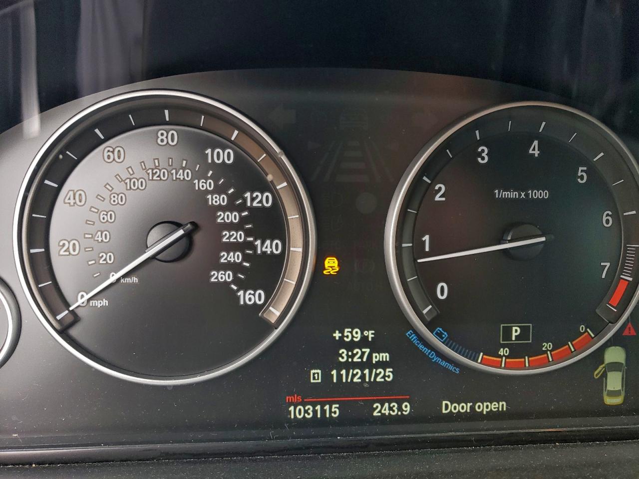 2013 BMW 535 I VIN: WBAFR7C54DC821653 Lot: 93864795