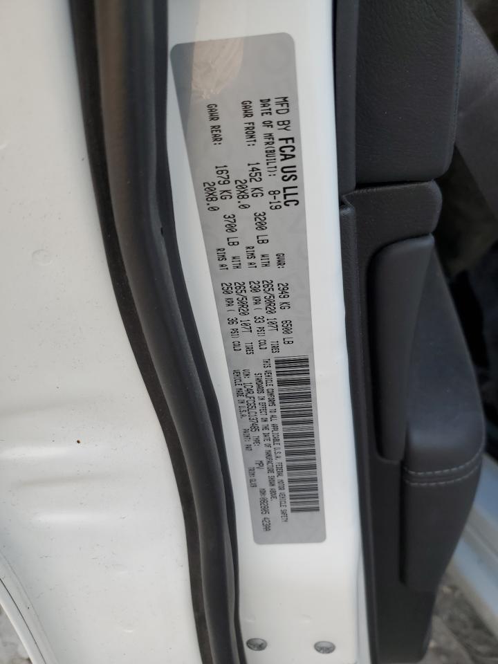 2020 Jeep Grand Cherokee Overland VIN: 1C4RJFCG5LC137485 Lot: 93552515