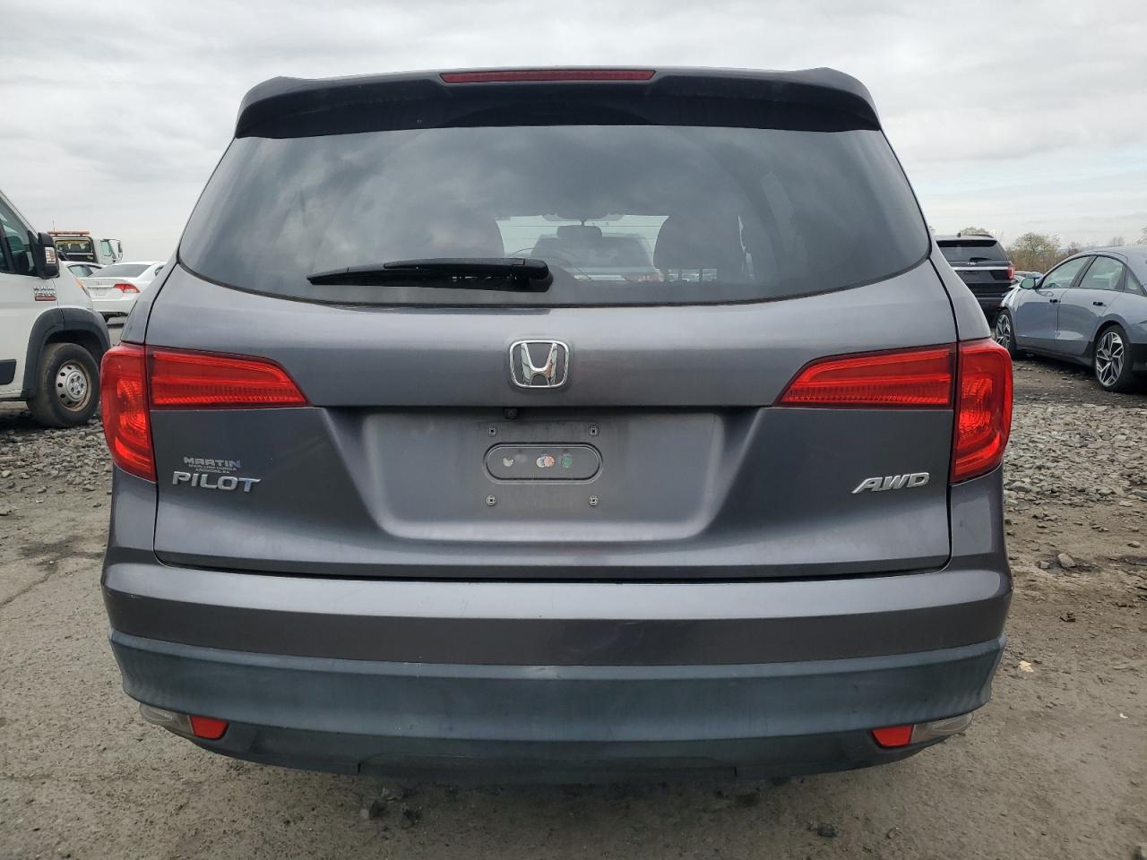 2017 Honda Pilot Ex VIN: 5FNYF6H35HB036184 Lot: 91027055