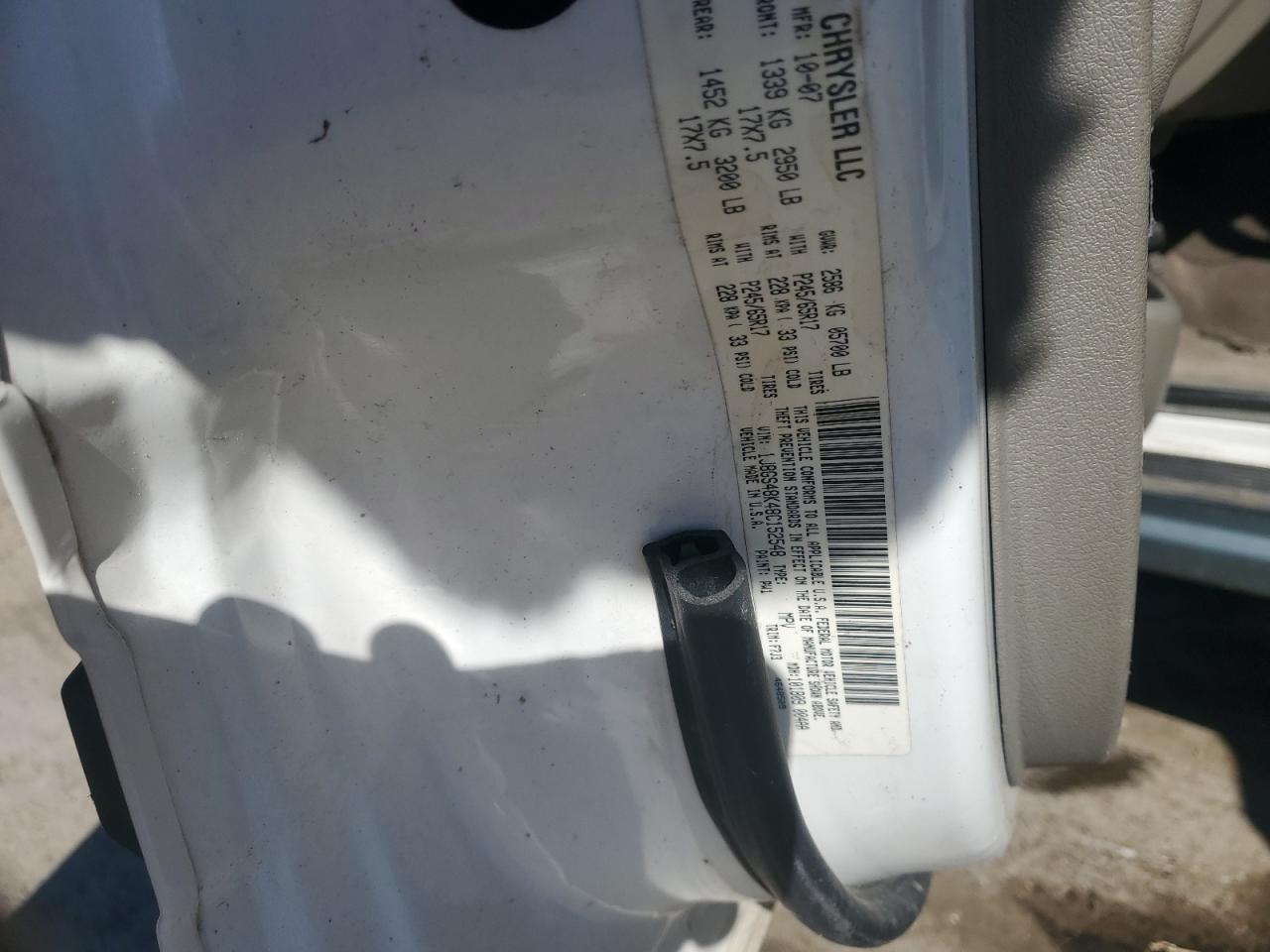 2008 Jeep Grand Cherokee Laredo VIN: 1J8GS48K48C152548 Lot: 92157925