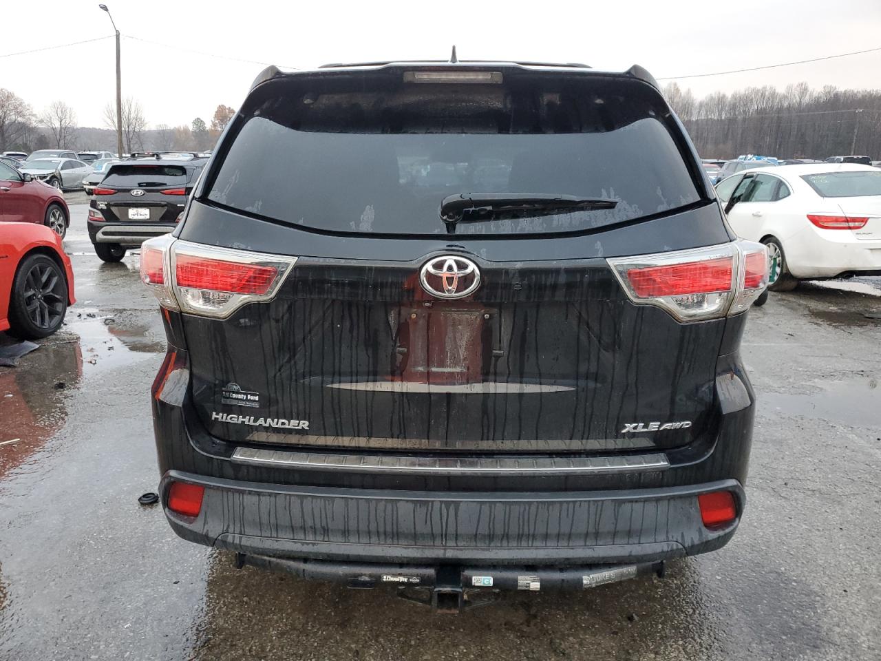 2015 Toyota Highlander Xle VIN: 5TDJKRFH4FS167497 Lot: 92821565
