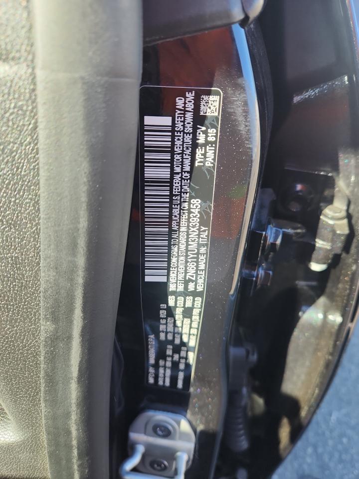 2022 Maserati Levante Modena VIN: ZN661YUM3NX393458 Lot: 90938335