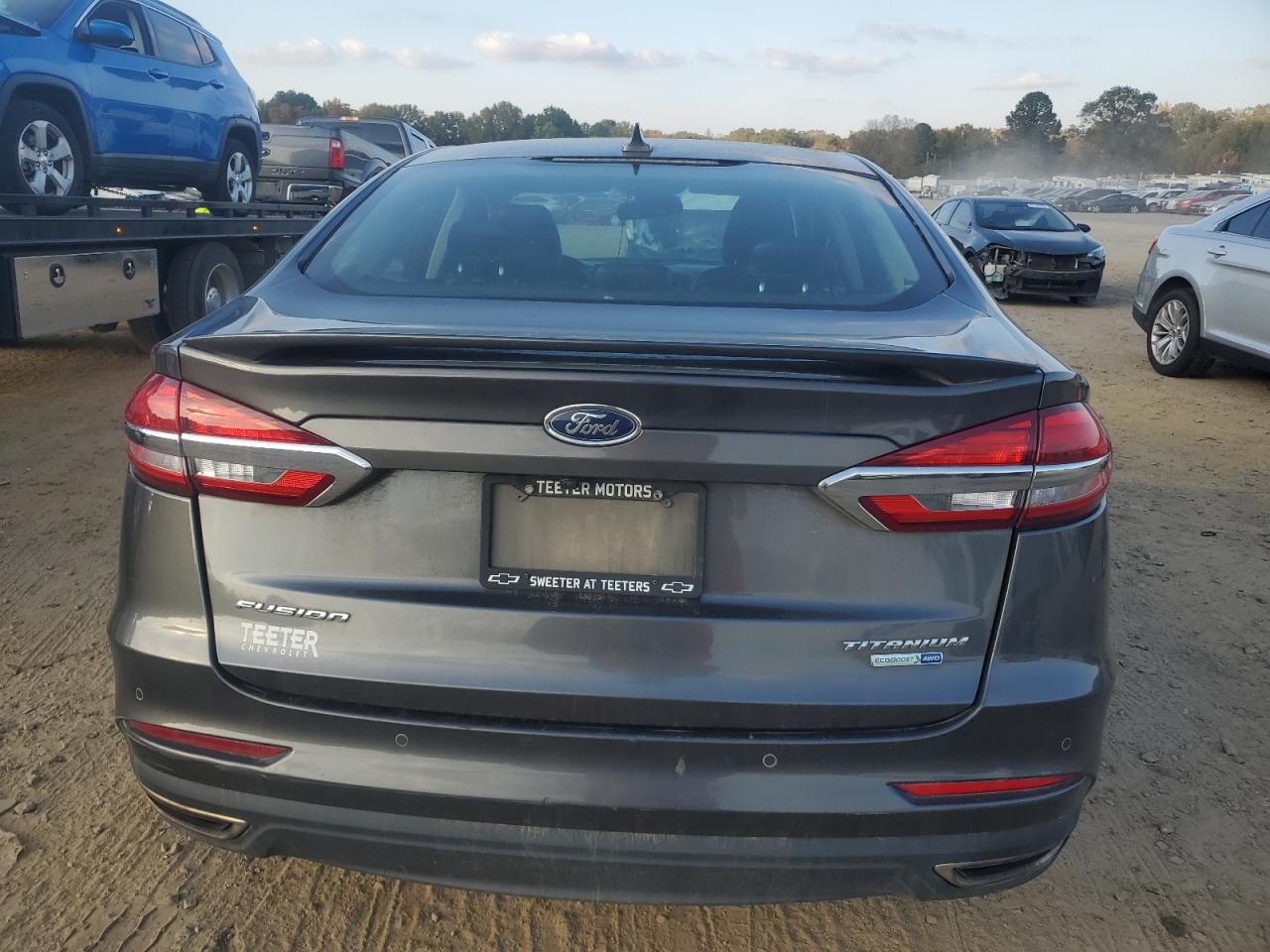 2019 Ford Fusion Titanium VIN: 3FA6P0D93KR205786 Lot: 91994965