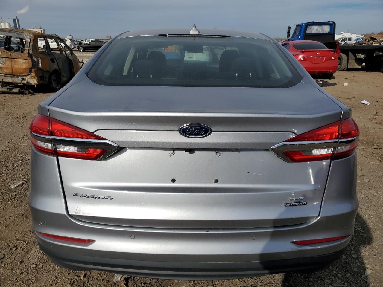 2020 Ford Fusion Se VIN: 3FA6P0LU7LR191687 Lot: 91064095