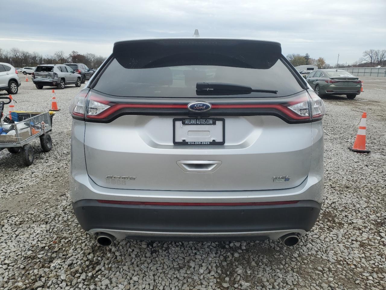 2017 Ford Edge Sel VIN: 2FMPK4J98HBB60663 Lot: 92133225